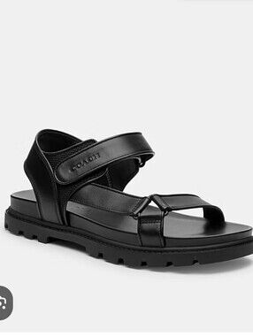 Coach Leather Sport Sandals